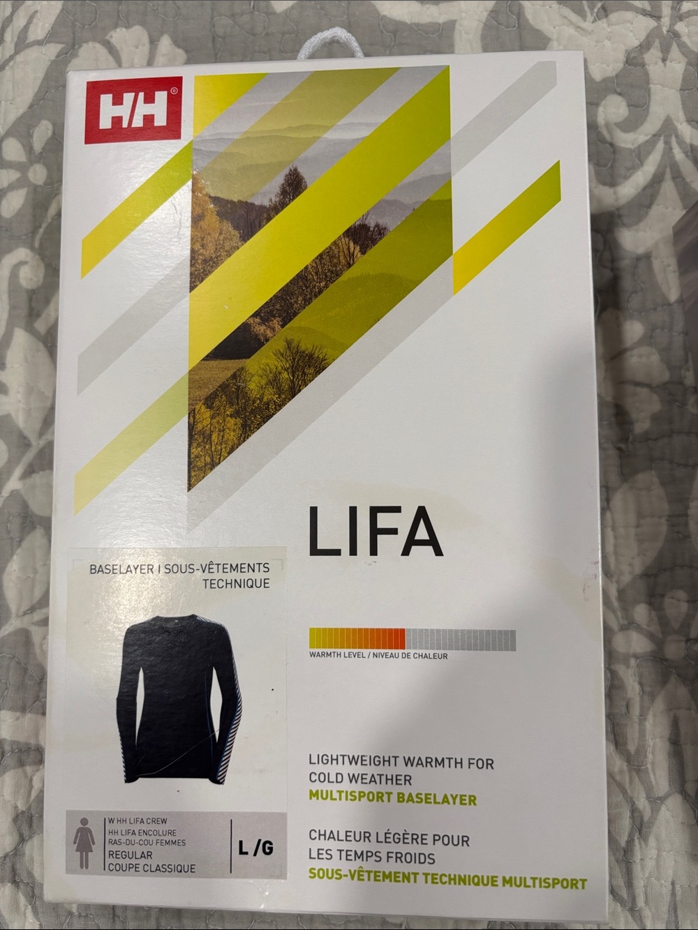 Helly Hansen Navy LIFA Baselayer size Large but fits like Medium - Picture 5 of 8
